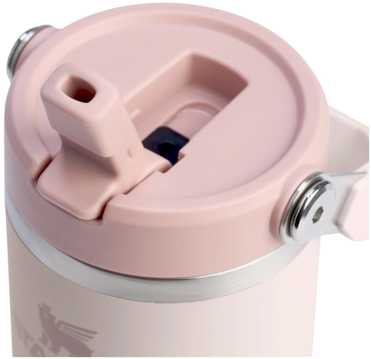 IceFlow Flip Straw Becher 0.41l rose quartz in Pink präsentiert im Onlineshop von KAQTU Design AG. Thermosflasche ist von Stanley