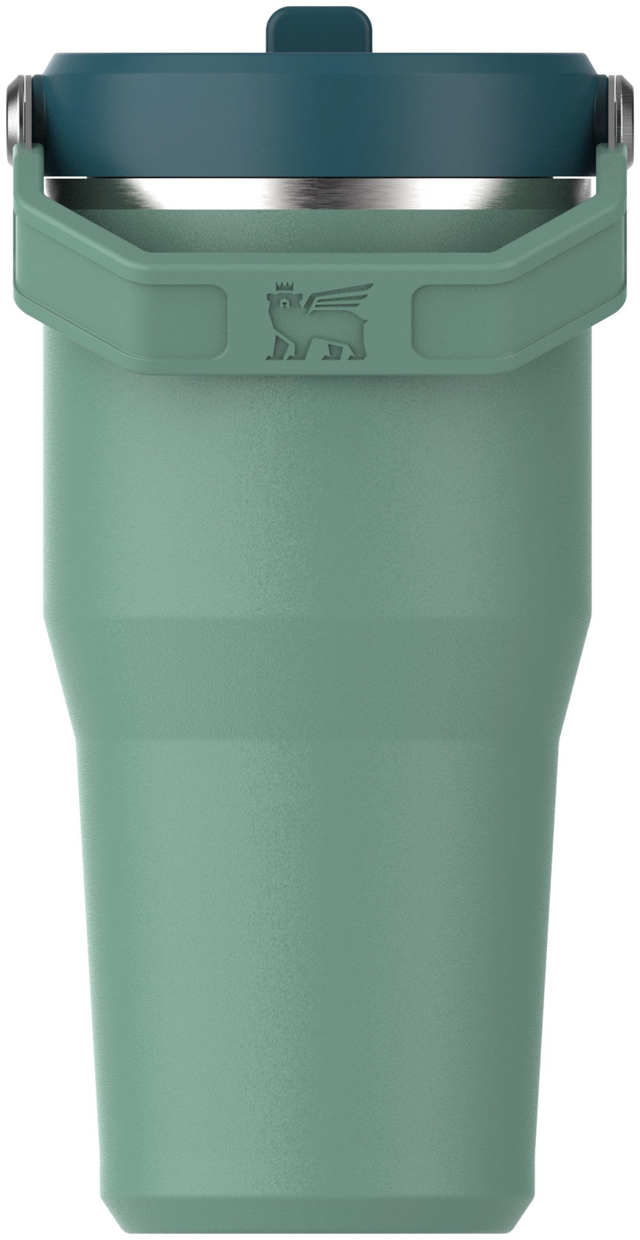 IceFlow Flip Straw Becher 0.41l spring green in Grün präsentiert im Onlineshop von KAQTU Design AG. Thermosflasche ist von Stanley