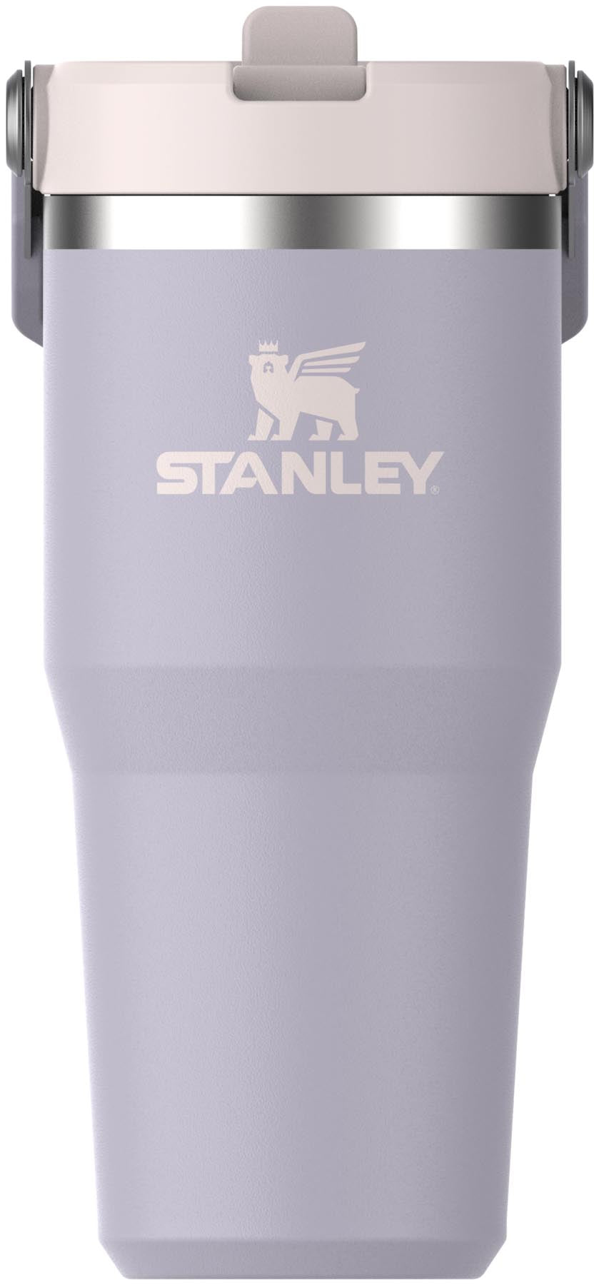 IceFlow Flip Straw Becher 0.41l purple dust in Violett präsentiert im Onlineshop von KAQTU Design AG. Aufbewahrungsbehälter ist von Stanley
