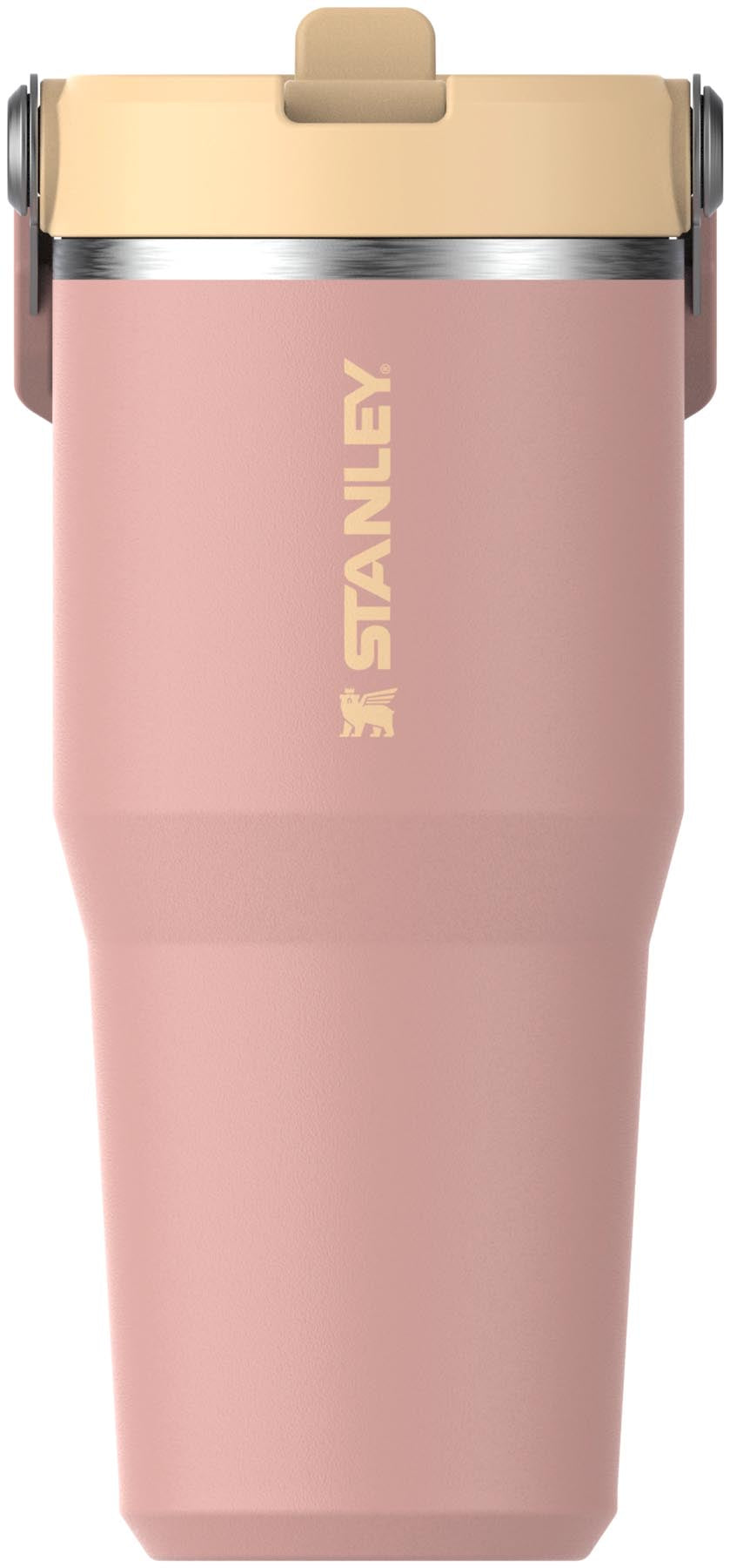 IceFlow Flip Straw Becher 0.41l peach rose in Pink präsentiert im Onlineshop von KAQTU Design AG. Aufbewahrungsbehälter ist von Stanley