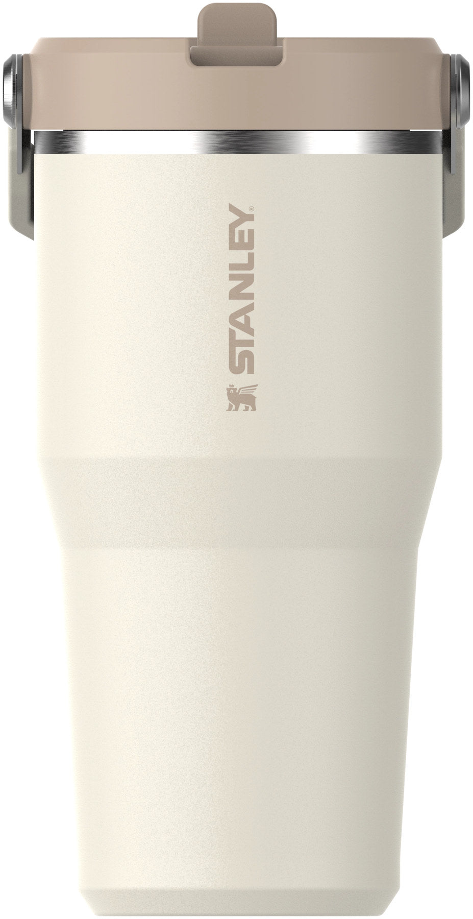 IceFlow Flip Straw Becher 0.6l cream in Blau präsentiert im Onlineshop von KAQTU Design AG. Thermosflasche ist von Stanley