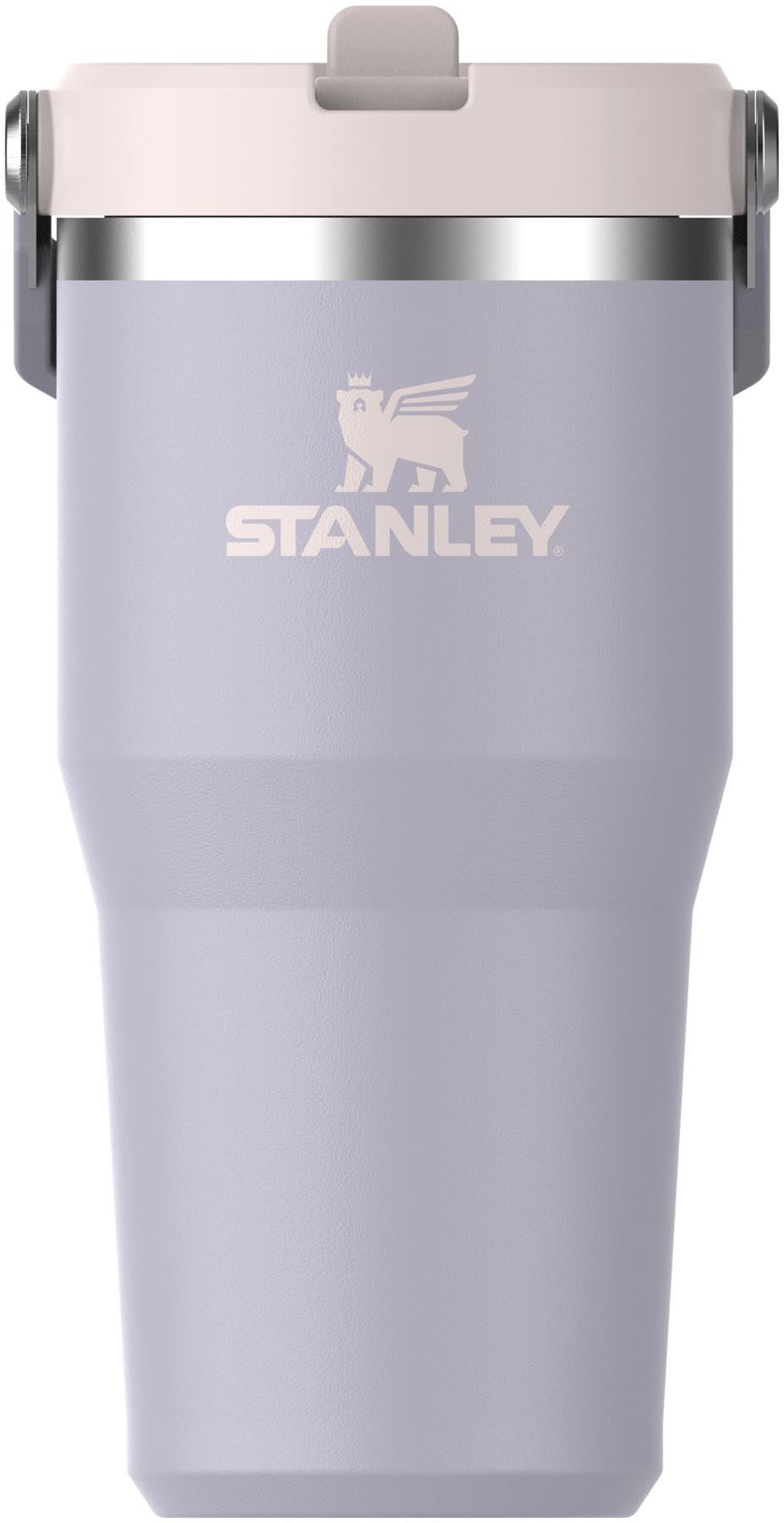 IceFlow Flip Straw Becher 0.6l purple dust in Violett präsentiert im Onlineshop von KAQTU Design AG. Aufbewahrungsbehälter ist von Stanley