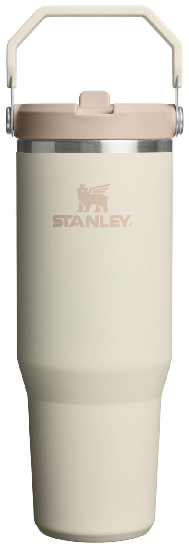 IceFlow Flip Straw Becher 0.89l cream in Blau präsentiert im Onlineshop von KAQTU Design AG. Aufbewahrungsbehälter ist von Stanley