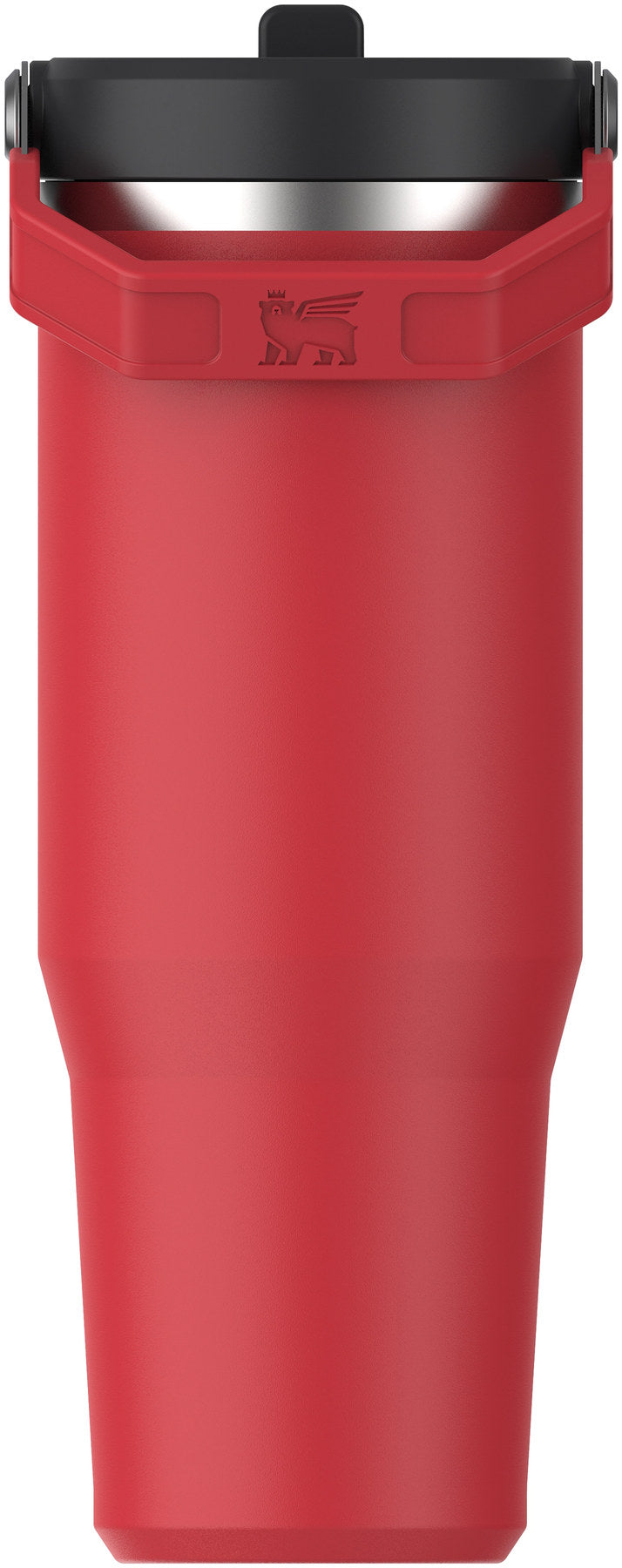 IceFlow Flip Straw Becher 0.89l chili black in Schwarz präsentiert im Onlineshop von KAQTU Design AG. Thermosflasche ist von Stanley