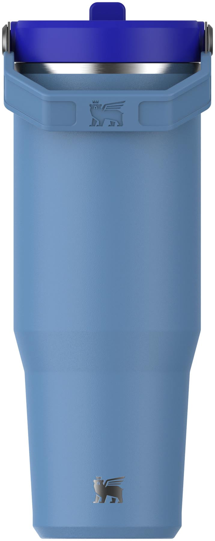 Stylischer IceFlow Flip Straw Becher in Himmelblau von Stanley, ideal für kalte Getränke und unterwegs. Fassungsvermögen: 0.89l.
