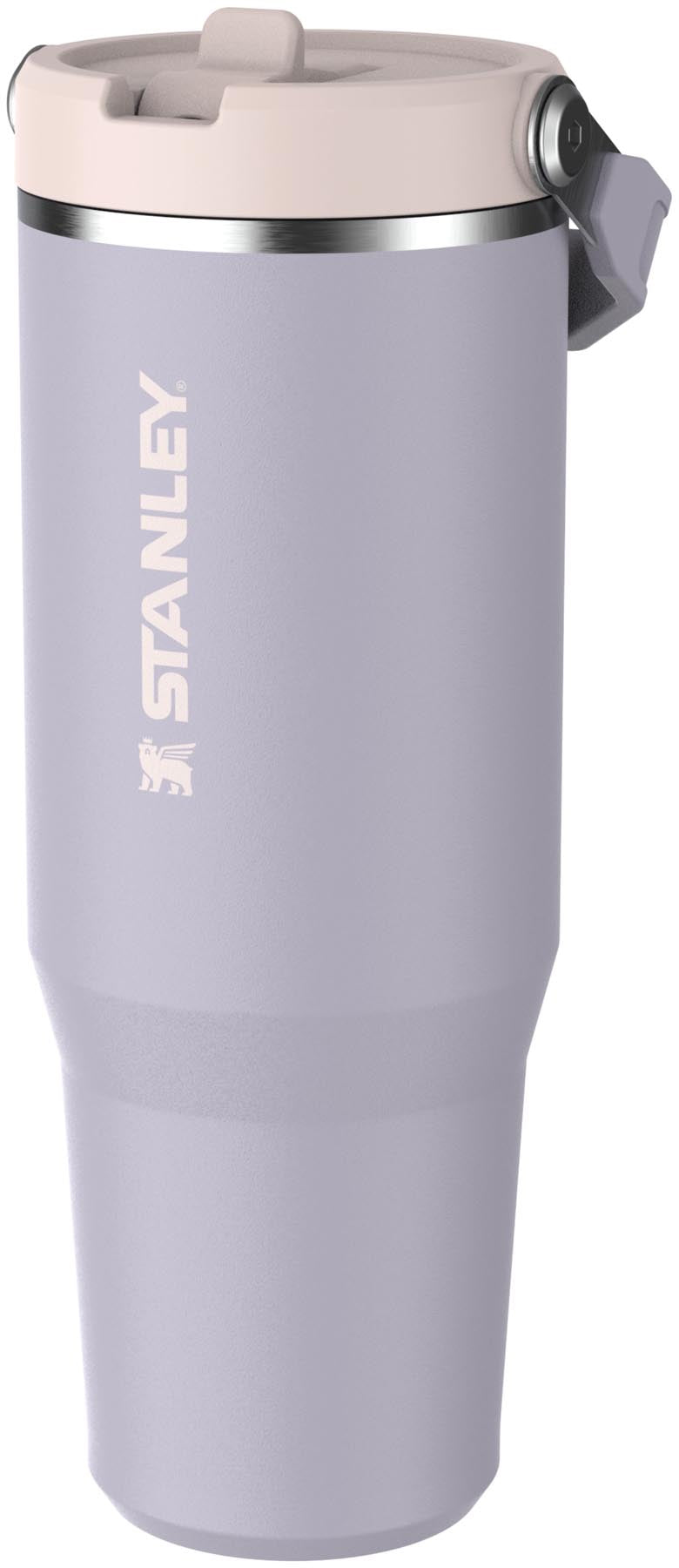 Vielseitiger Stanley IceFlow Flip Straw Becher in lila, 0.89l, perfekt für erfrischende Getränke und aktive Abenteuer.