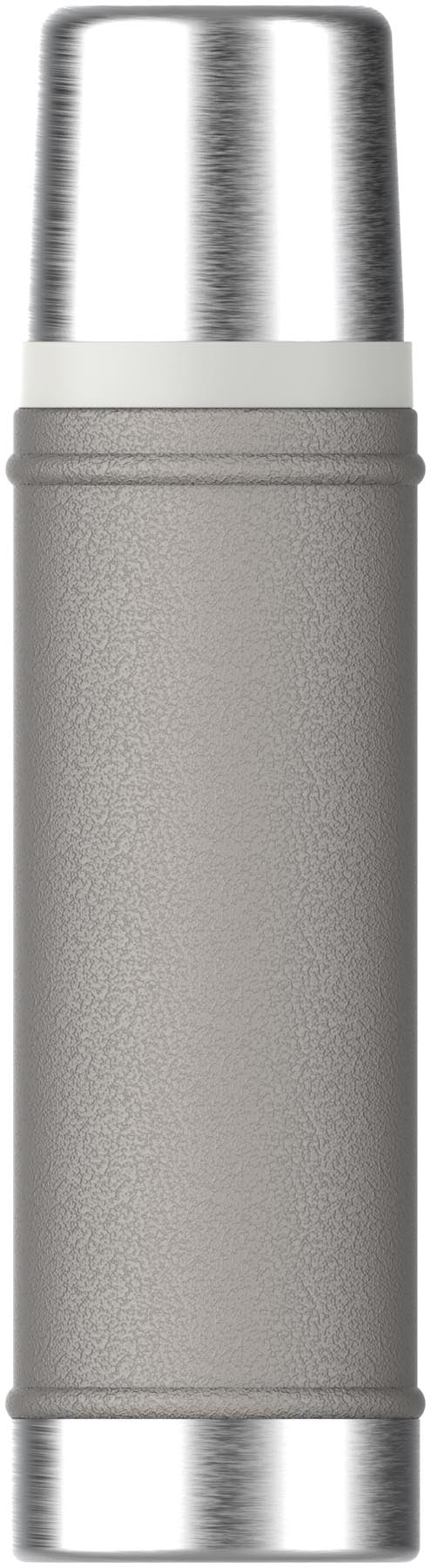 Elegante Stanley Thermosflasche in Hammertone Ash, 0.59l, ideal für heiße und kalte Getränke, robust und stilvoll für unterwegs.