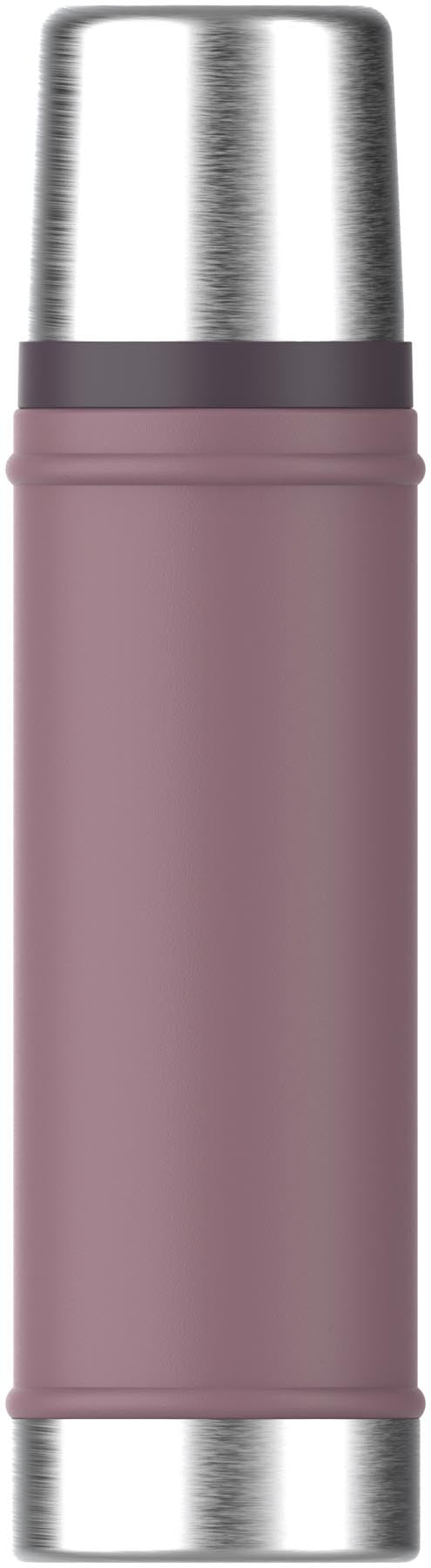 Elegante Stanley Thermosflasche in lila Rauchfarbe, 0.59l, ideal für heiße und kalte Getränke, perfekt für unterwegs.
