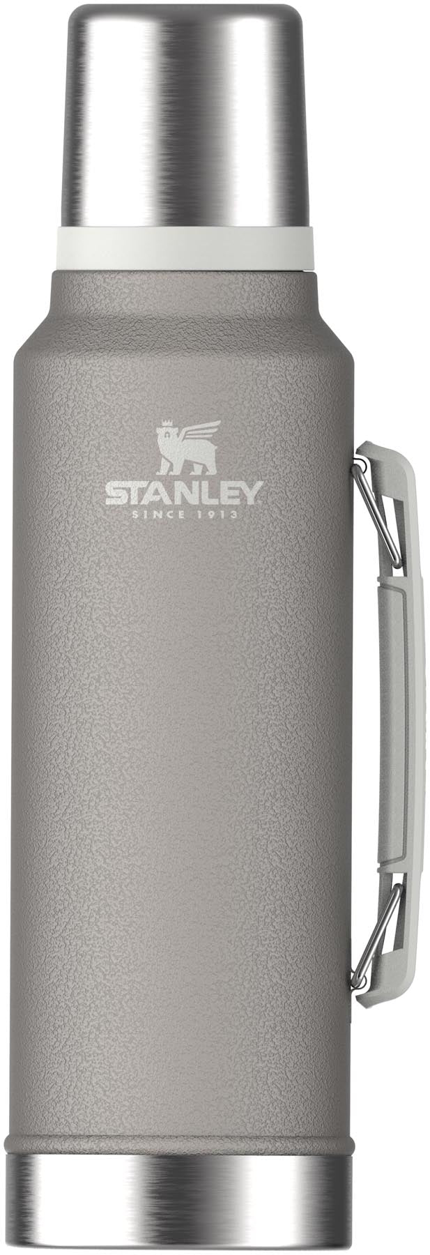 Legendary Classic Flasche 1.4l hammertone ash in Grau präsentiert im Onlineshop von KAQTU Design AG. Aufbewahrungsbehälter ist von Stanley
