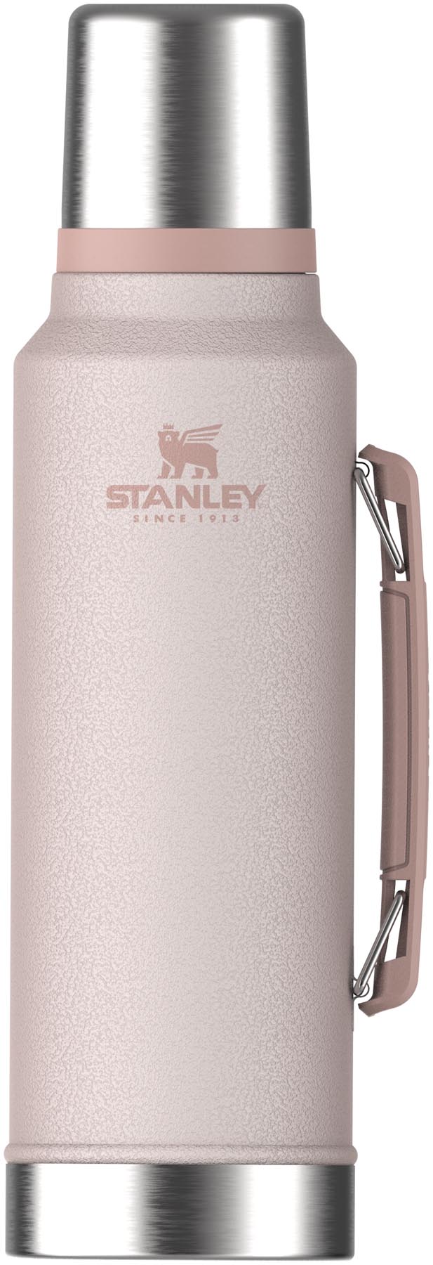 Legendary Classic Flasche 1.4l hammertone rose quartz in Pink präsentiert im Onlineshop von KAQTU Design AG. Aufbewahrungsbehälter ist von Stanley