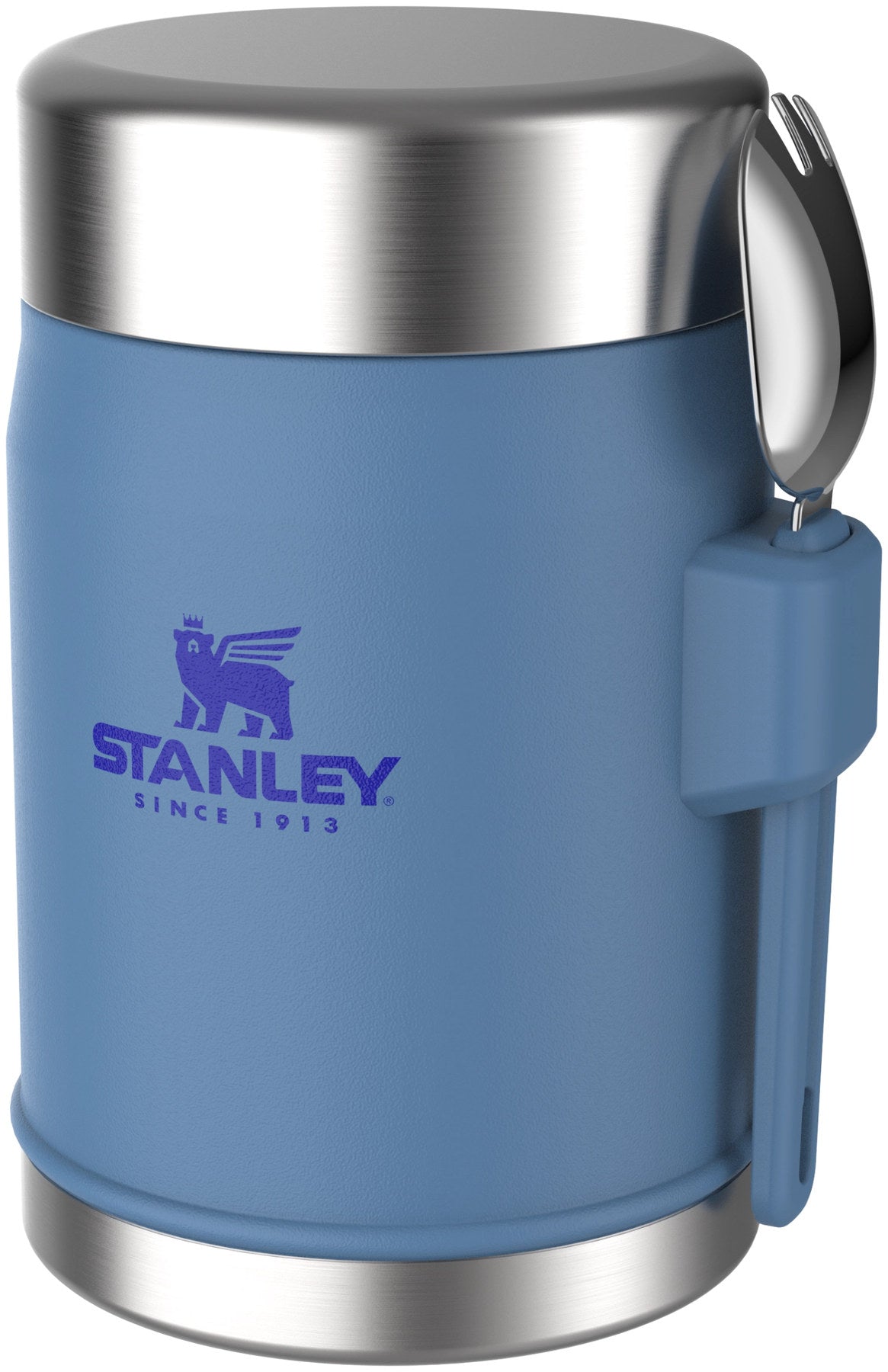 Legendary Food Jar + Spork 0.4l blue sky in Blau präsentiert im Onlineshop von KAQTU Design AG. Snackbox ist von Stanley