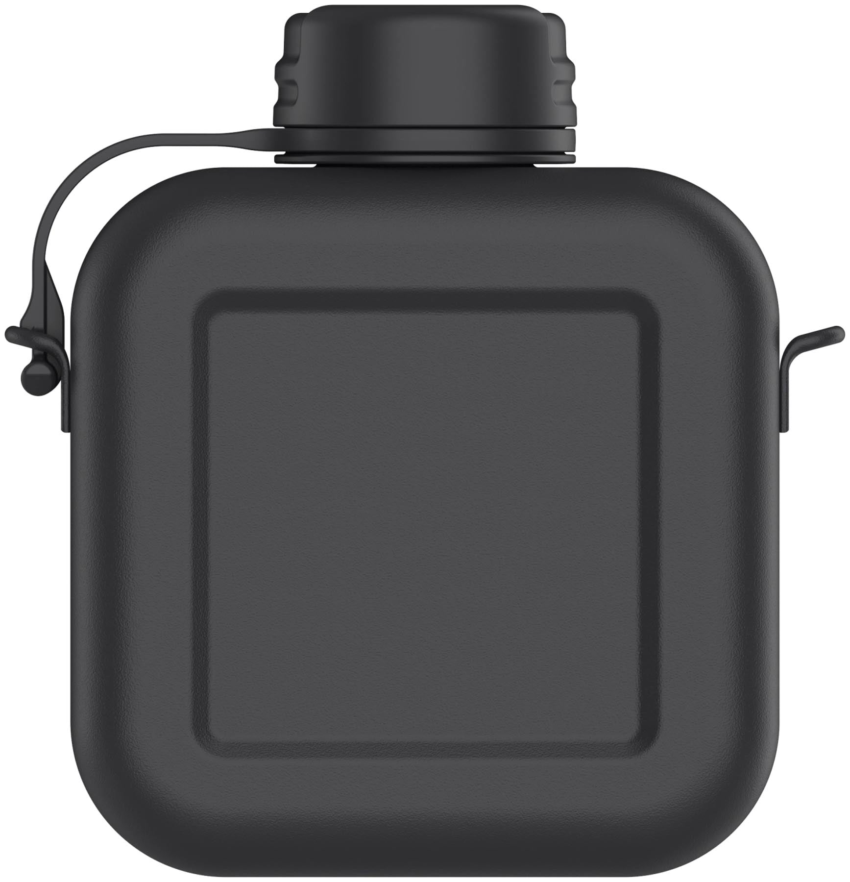 Elegante schwarze Thermosflasche Next X Nature Canteen 0.74l von Stanley, ideal für unterwegs und umweltfreundlich.