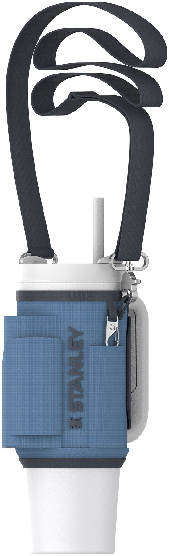 All-Day Quencher Carry-All 0.89l blue sky in Blau präsentiert im Onlineshop von KAQTU Design AG. Thermosflasche ist von Stanley