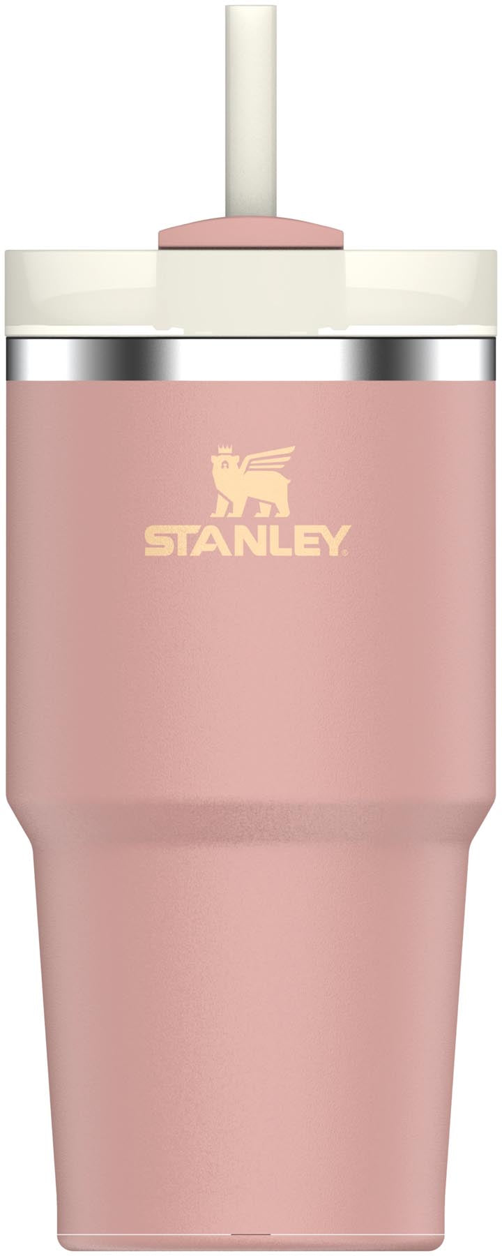 Quencher FlowState 0.6l peach rose in Pink präsentiert im Onlineshop von KAQTU Design AG. Aufbewahrungsbehälter ist von Stanley