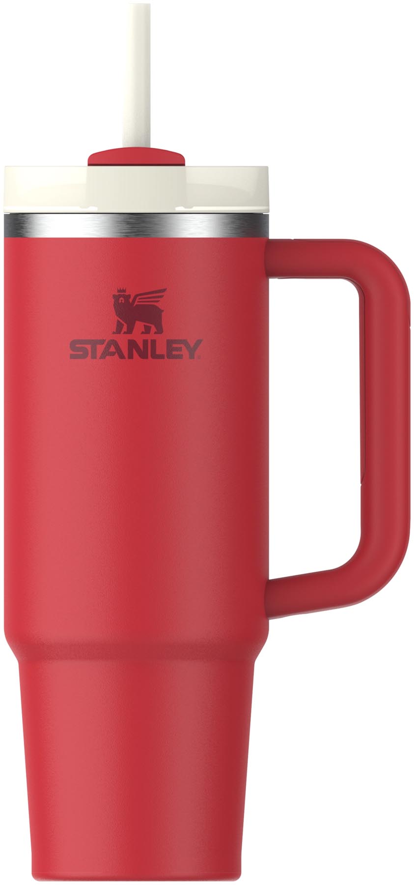 Quencher FlowState 0.89l chili red in Rot präsentiert im Onlineshop von KAQTU Design AG. Aufbewahrungsbehälter ist von Stanley