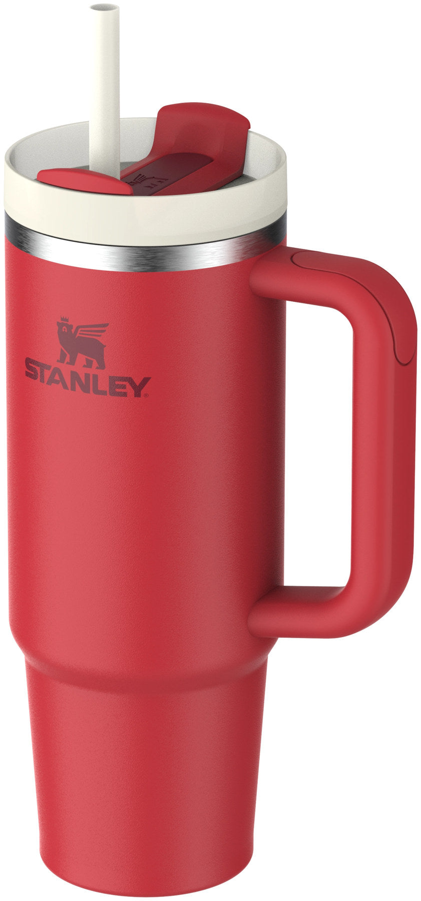 Quencher FlowState 0.89l chili red in Rot präsentiert im Onlineshop von KAQTU Design AG. Thermosflasche ist von Stanley