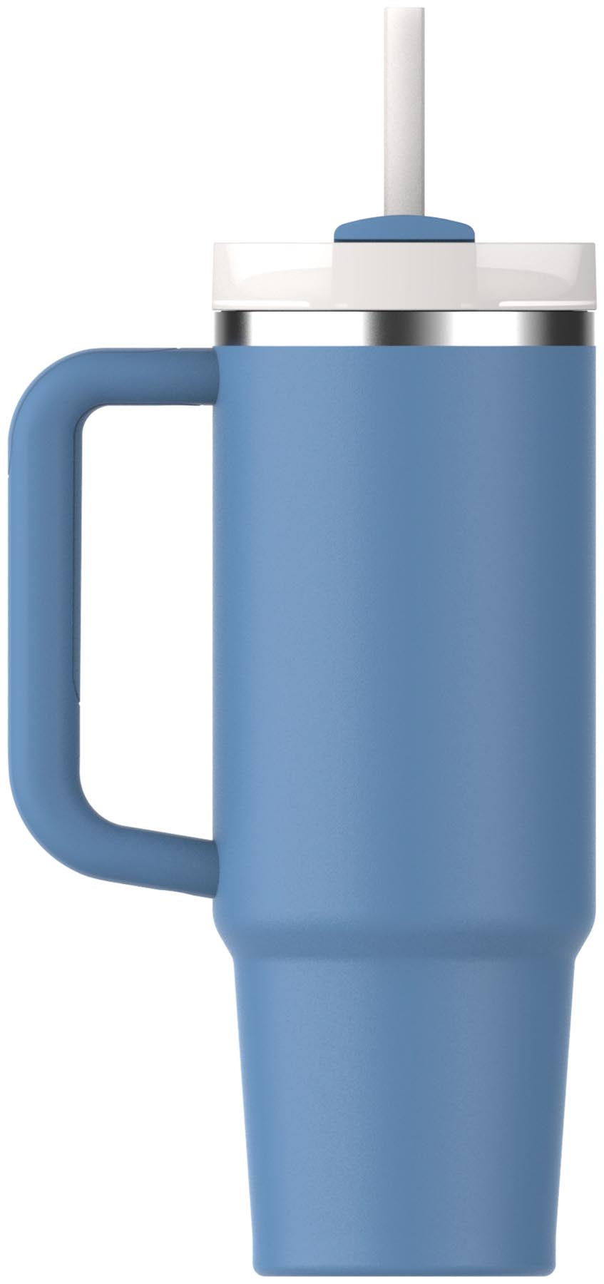 Stylische Stanley Thermosflasche Quencher FlowState 0.89l in Himmelblau, ideal für kalte Getränke und unterwegs. Perfekt für aktive Lebensstile.