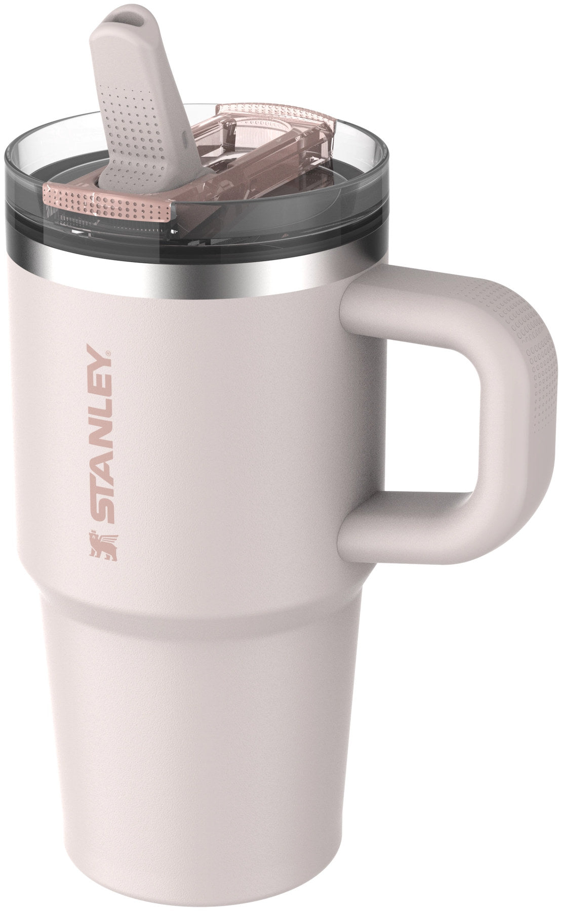 Quencher ProTour Flip Straw 0.59l rose quartz in Pink präsentiert im Onlineshop von KAQTU Design AG. Thermosflasche ist von Stanley