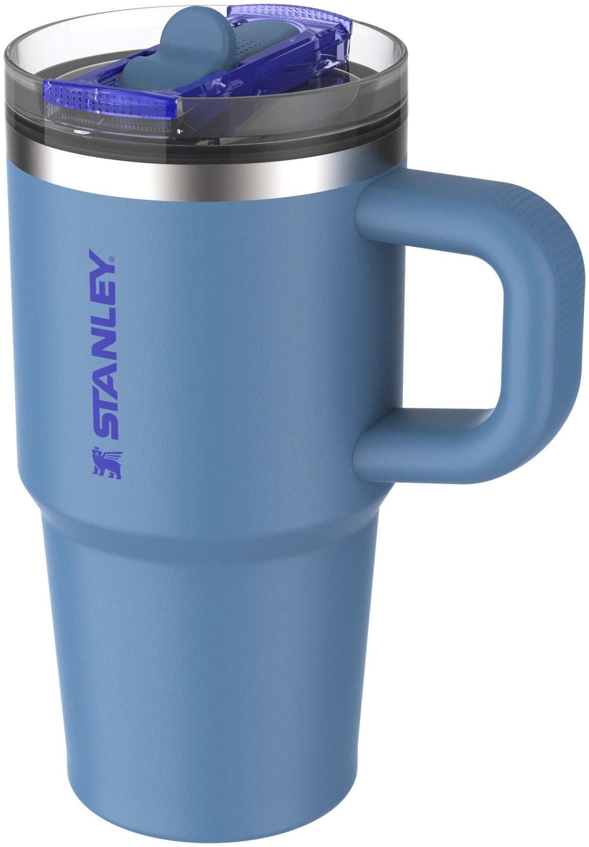 Quencher ProTour Flip Straw 0.59l blue sky in Blau präsentiert im Onlineshop von KAQTU Design AG. Thermosflasche ist von Stanley