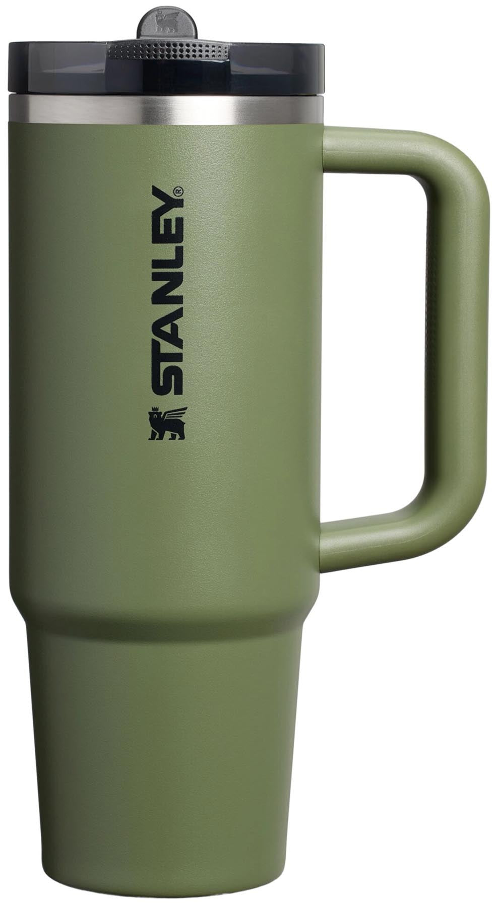 Quencher ProTour Flip Straw 0.89l dried pine in Grün präsentiert im Onlineshop von KAQTU Design AG. Aufbewahrungsbehälter ist von Stanley