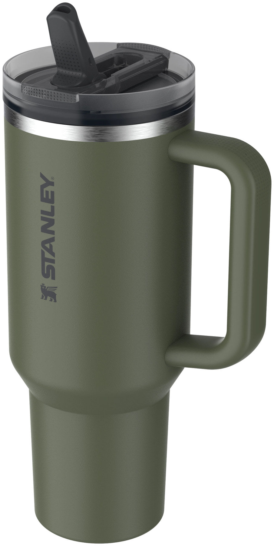 Quencher ProTour Flip Straw 1.18l dried pine in Grün präsentiert im Onlineshop von KAQTU Design AG. Thermosflasche ist von Stanley