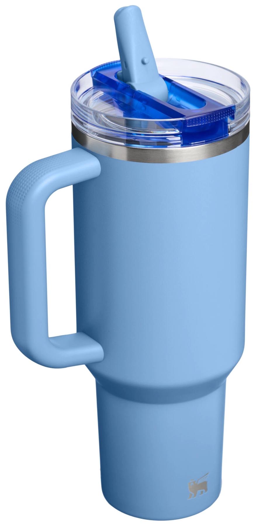 Thermosflasche Quencher ProTour Flip Straw 1.18l in Himmelblau von Stanley, ideal für unterwegs und stylisches Trinken.