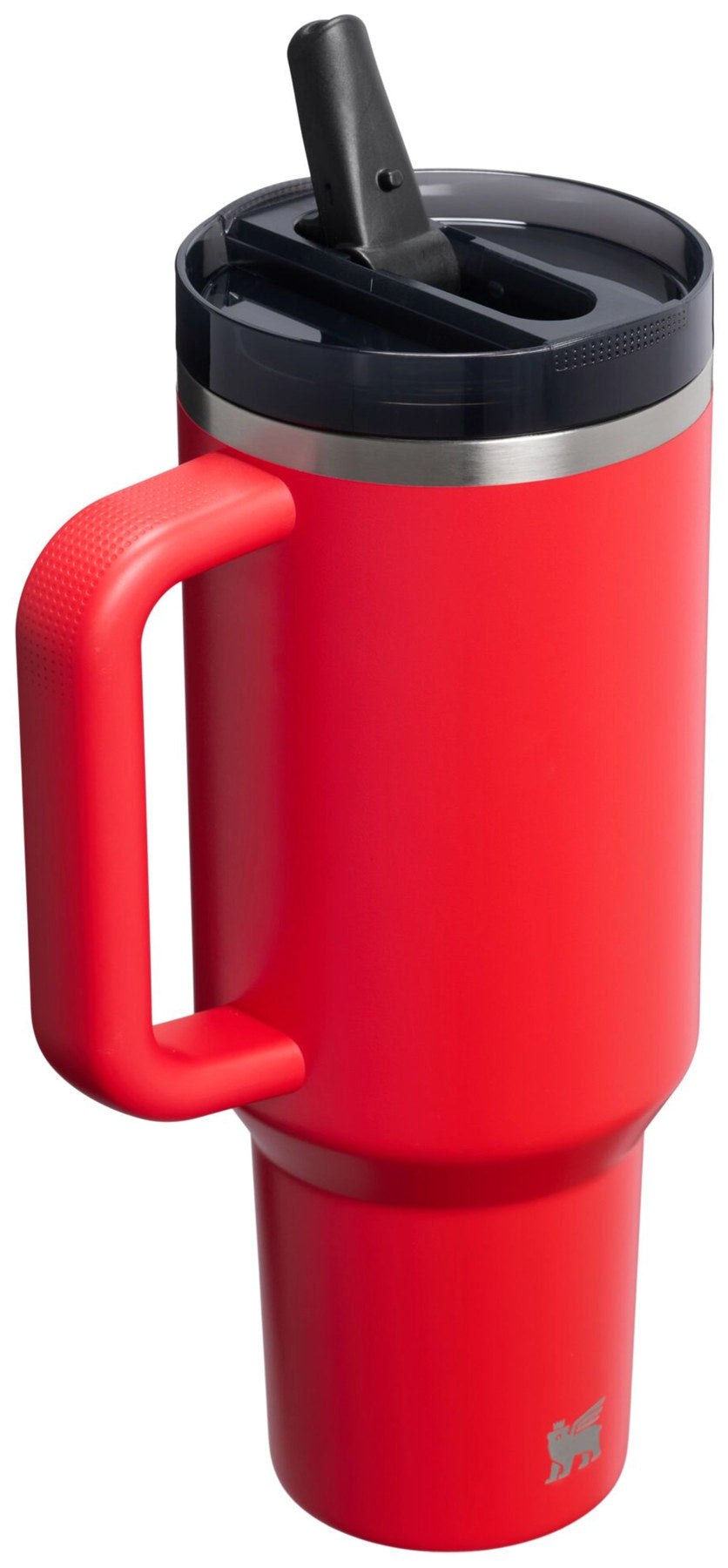 Quencher ProTour Flip Straw 1.18l chili black in Schwarz präsentiert im Onlineshop von KAQTU Design AG. Thermosflasche ist von Stanley