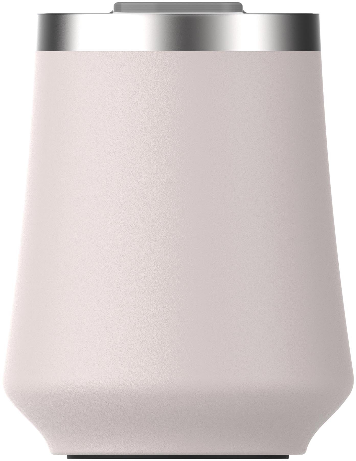 Eleganter Reserve Wine Tumbler in zartem Roséquarz, ideal für Weinliebhaber. Hochwertige Thermosflasche von Stanley für stilvolles Trinken.