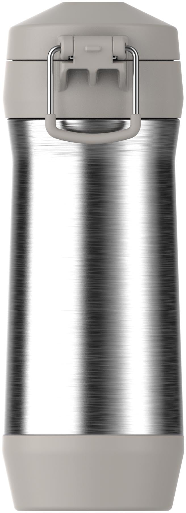 Eleganter Stay Fresh Yerba Mate Behälter aus Edelstahl in Grau, ideal für die Aufbewahrung von 500g Yerba Mate, von Stanley.