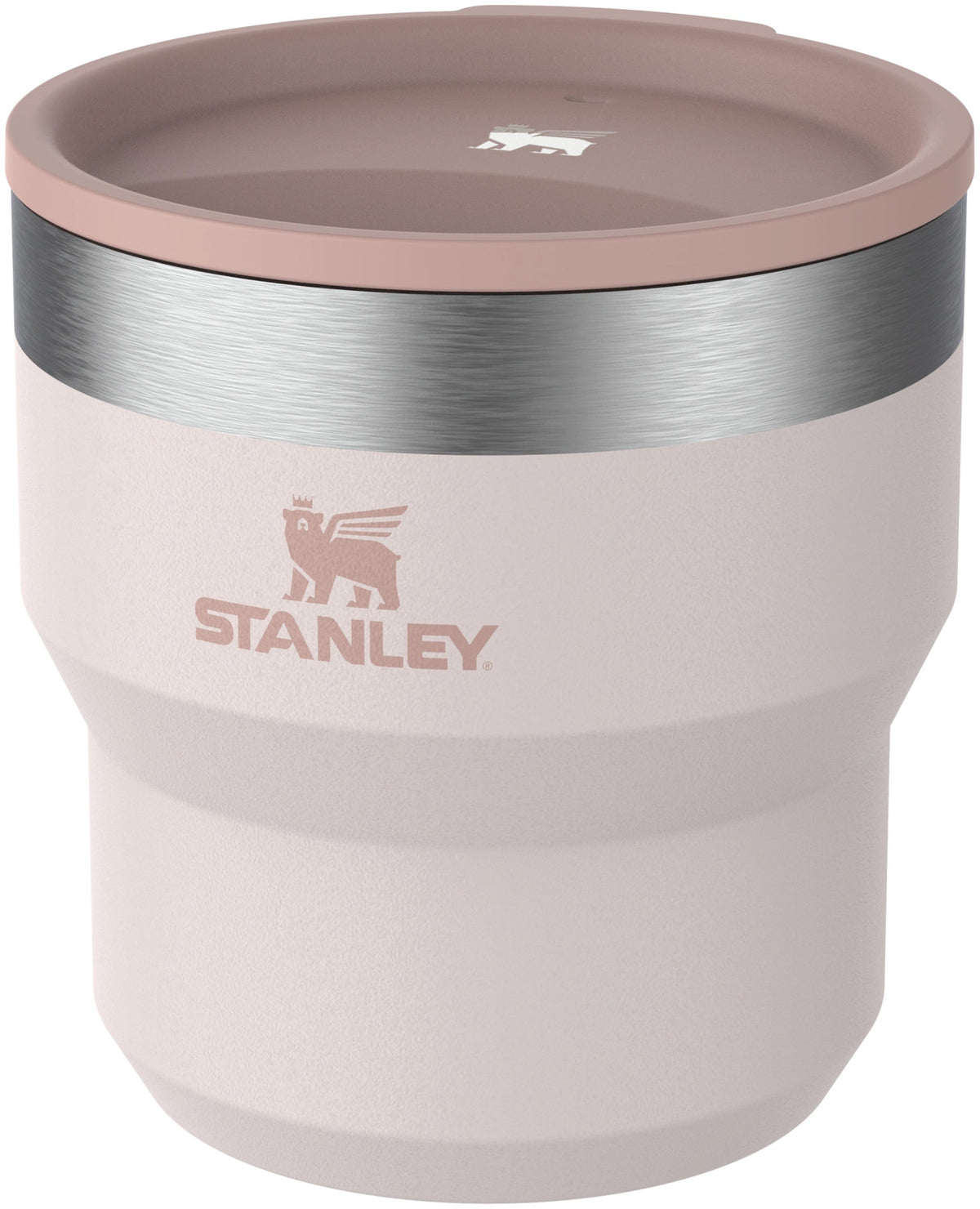 Stay Hot Stacking Camp Tasse 0.29l rose quartz in Pink präsentiert im Onlineshop von KAQTU Design AG. Thermosflasche ist von Stanley