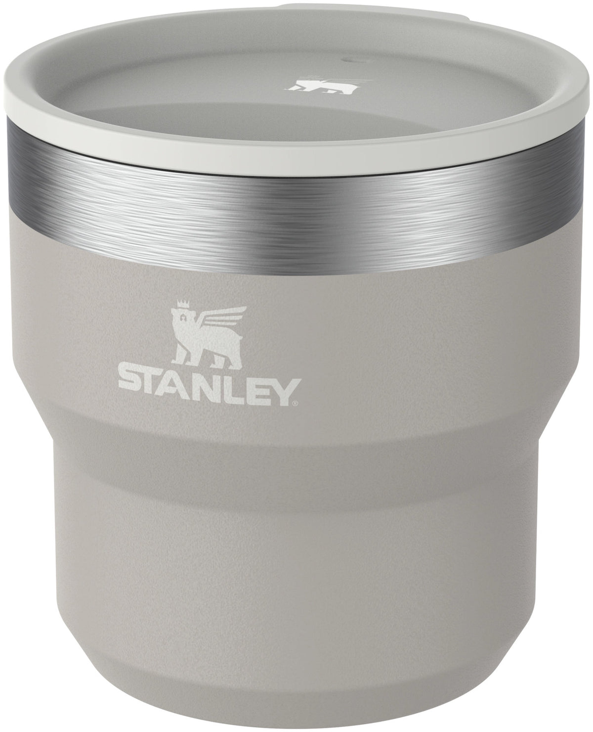 Stay Hot Stacking Camp Tasse 0.29l ash in Grau präsentiert im Onlineshop von KAQTU Design AG. Thermosflasche ist von Stanley
