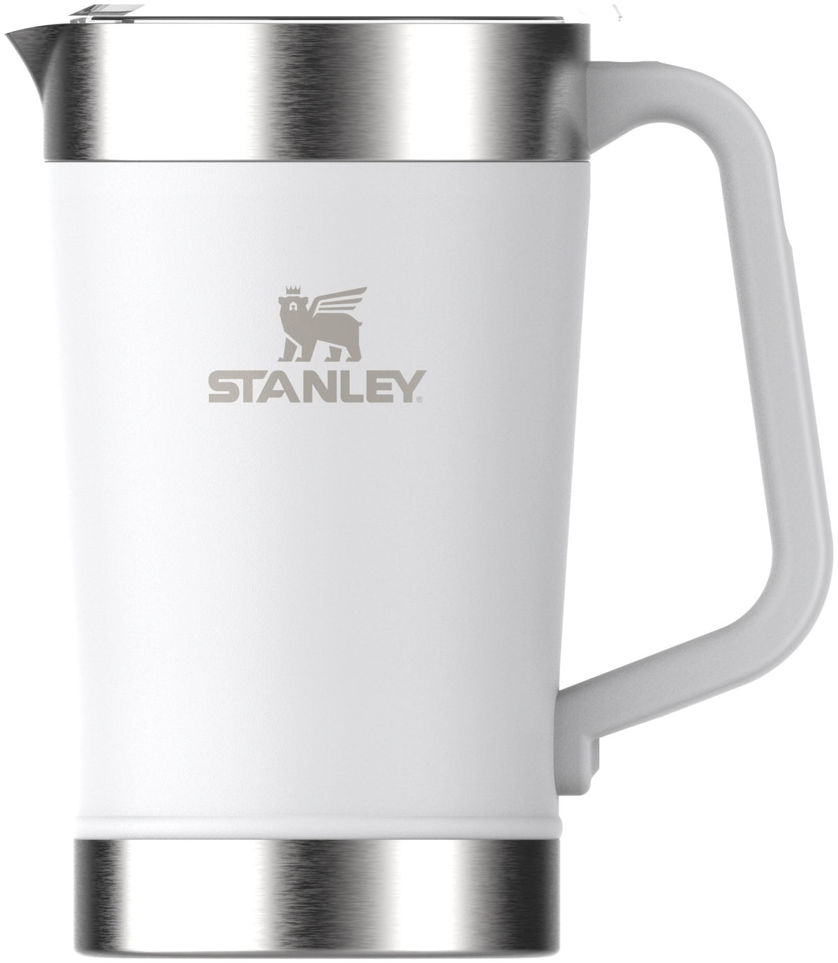 Stay Chill Classic Pitcher 1.9l frost in Weiss präsentiert im Onlineshop von KAQTU Design AG. Thermosflasche ist von Stanley