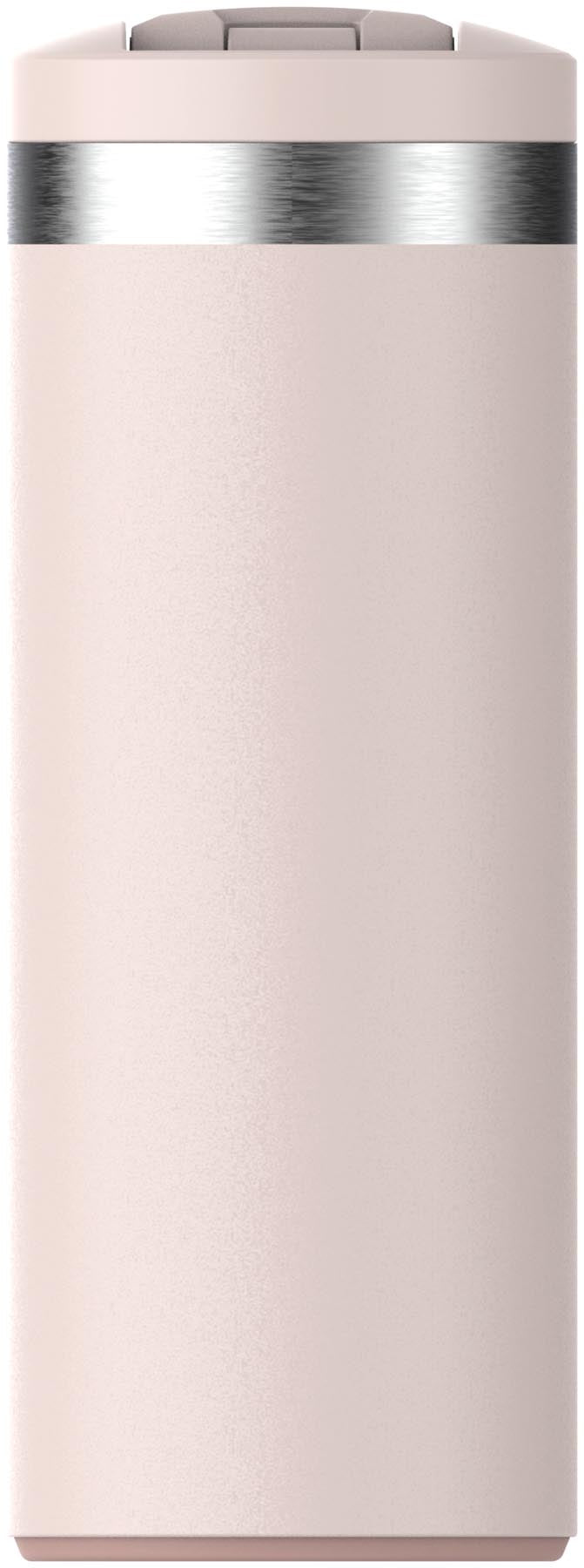 Stylischer Transit Fliptop Becher in zartem Rose Quartz (0.35l) von Stanley – ideal für unterwegs und perfekt für heiße und kalte Getränke.