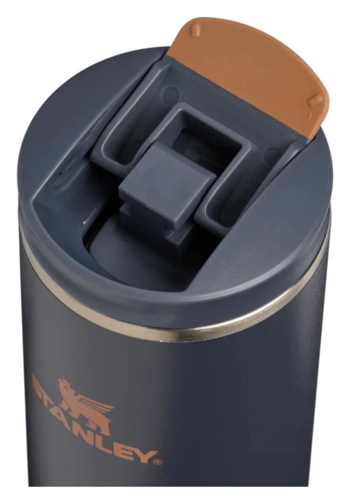 Transit FlipTop Becher 0.35l twilight in Blau präsentiert im Onlineshop von KAQTU Design AG. Thermosflasche ist von Stanley