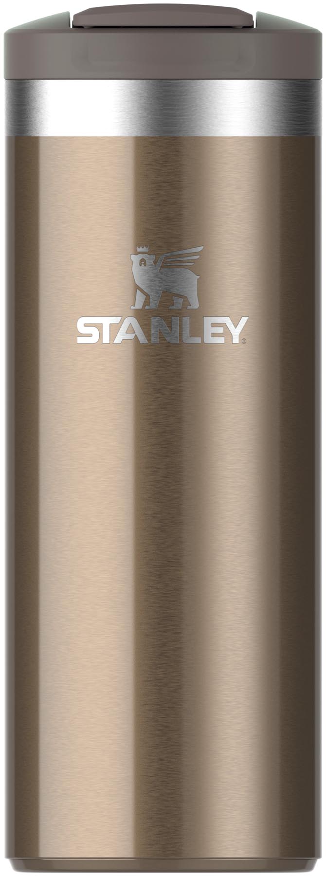 Transit Fliptop Becher 0.35l pale gold shine in Gold präsentiert im Onlineshop von KAQTU Design AG. Aufbewahrungsbehälter ist von Stanley