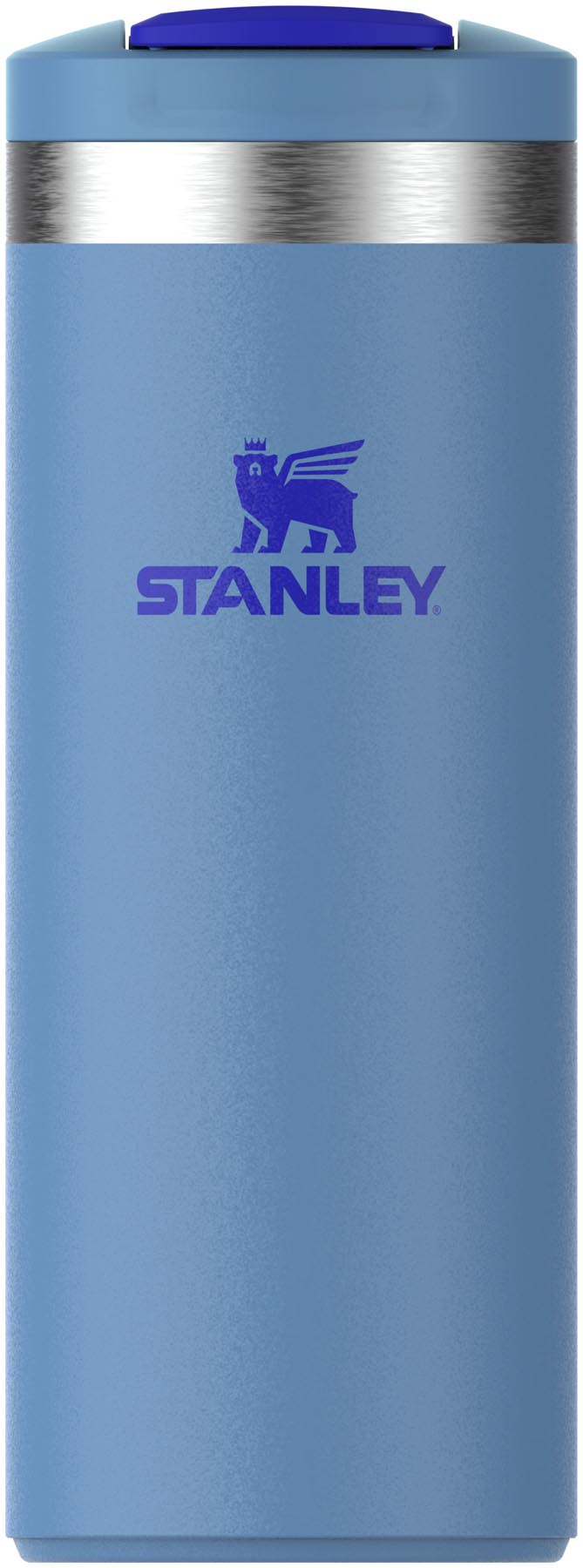 Transit Fliptop Becher 0.35l blue sky in Blau präsentiert im Onlineshop von KAQTU Design AG. Aufbewahrungsbehälter ist von Stanley