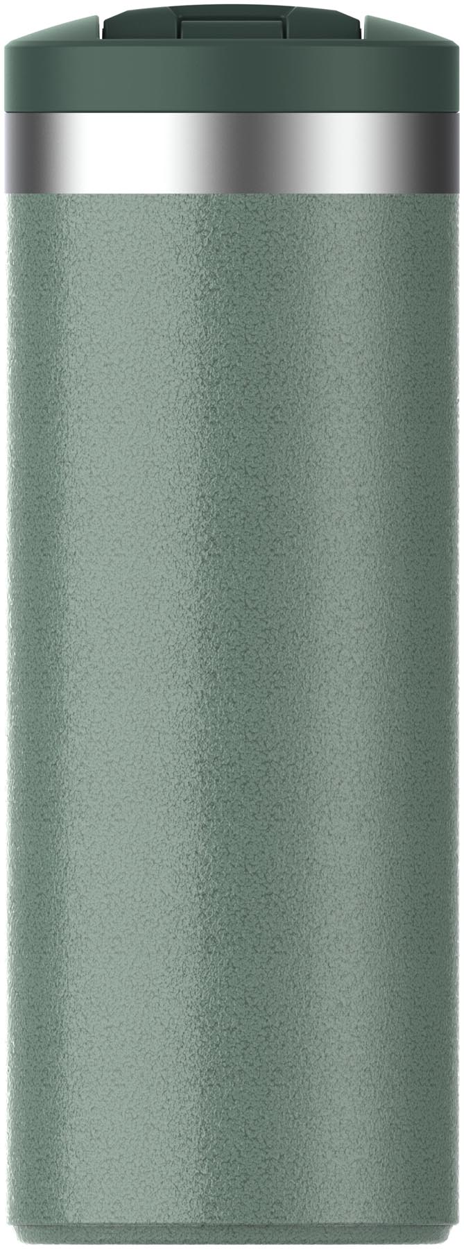 Stylischer Transit Fliptop Becher in Hammertone Green von Stanley, ideal für unterwegs. Perfekt für heiße und kalte Getränke.