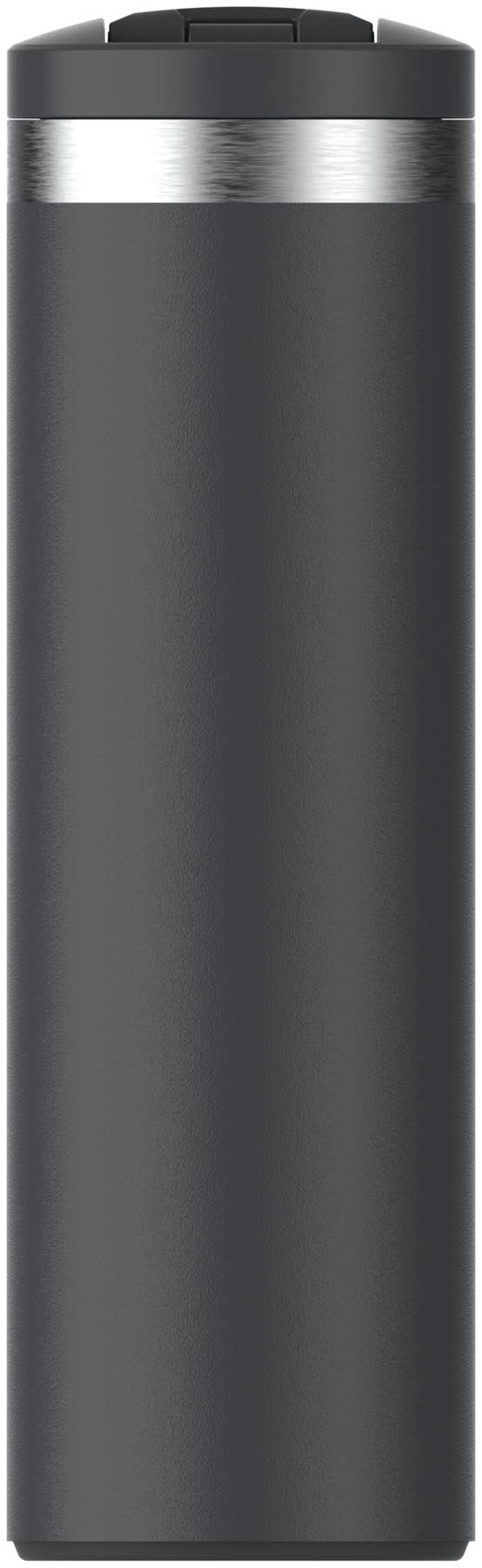 Stylischer Stanley Transit Fliptop Becher in Schwarz, 0.47l, ideal für unterwegs. Perfekte Isolierung für heiße und kalte Getränke.