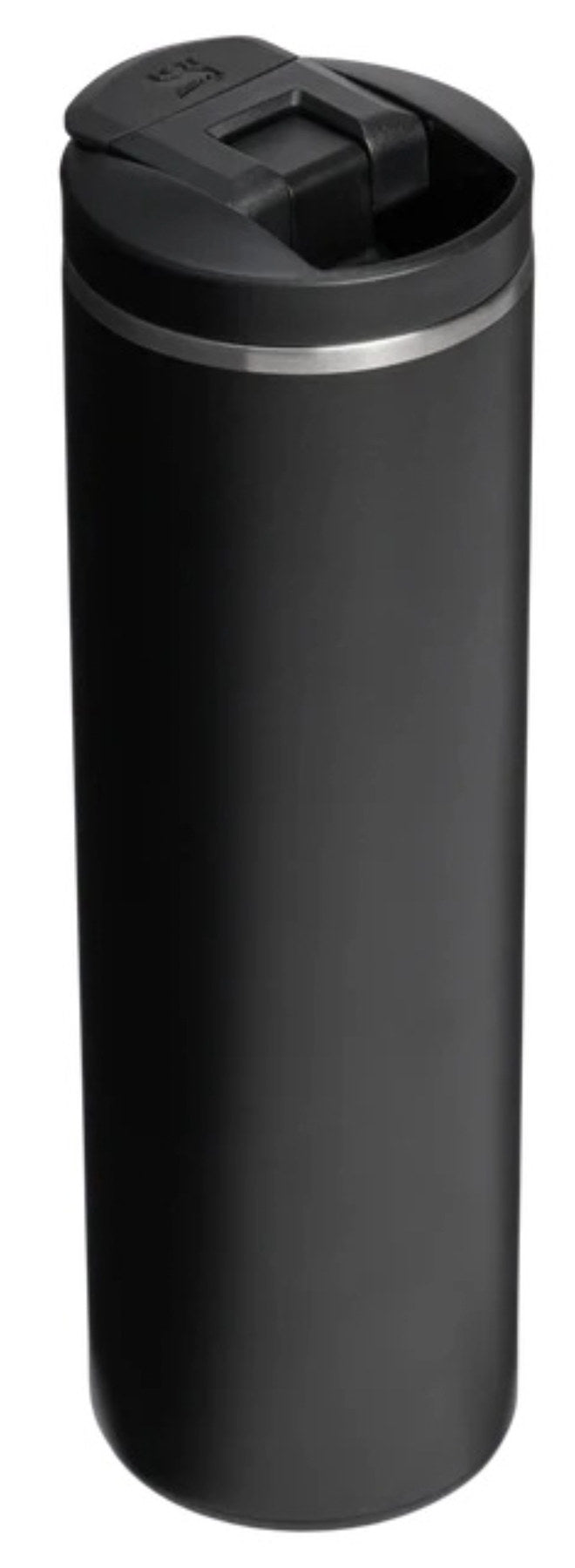 Transit Fliptop Becher 0.47l black 2.0 in Schwarz präsentiert im Onlineshop von KAQTU Design AG. Thermosflasche ist von Stanley