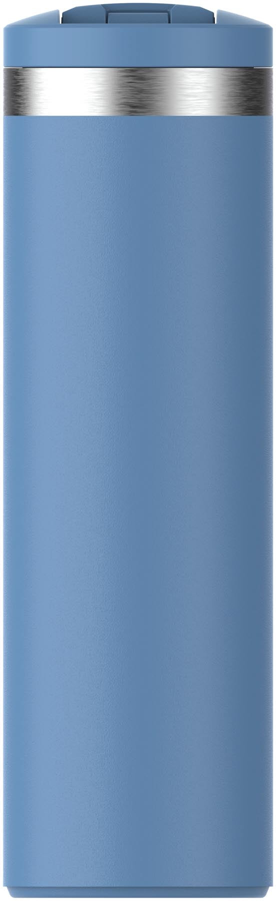 Stylischer Transit Fliptop Becher in Himmelblau von Stanley, ideal für unterwegs. Perfekt für heiße und kalte Getränke, 0.47l Fassungsvermögen.