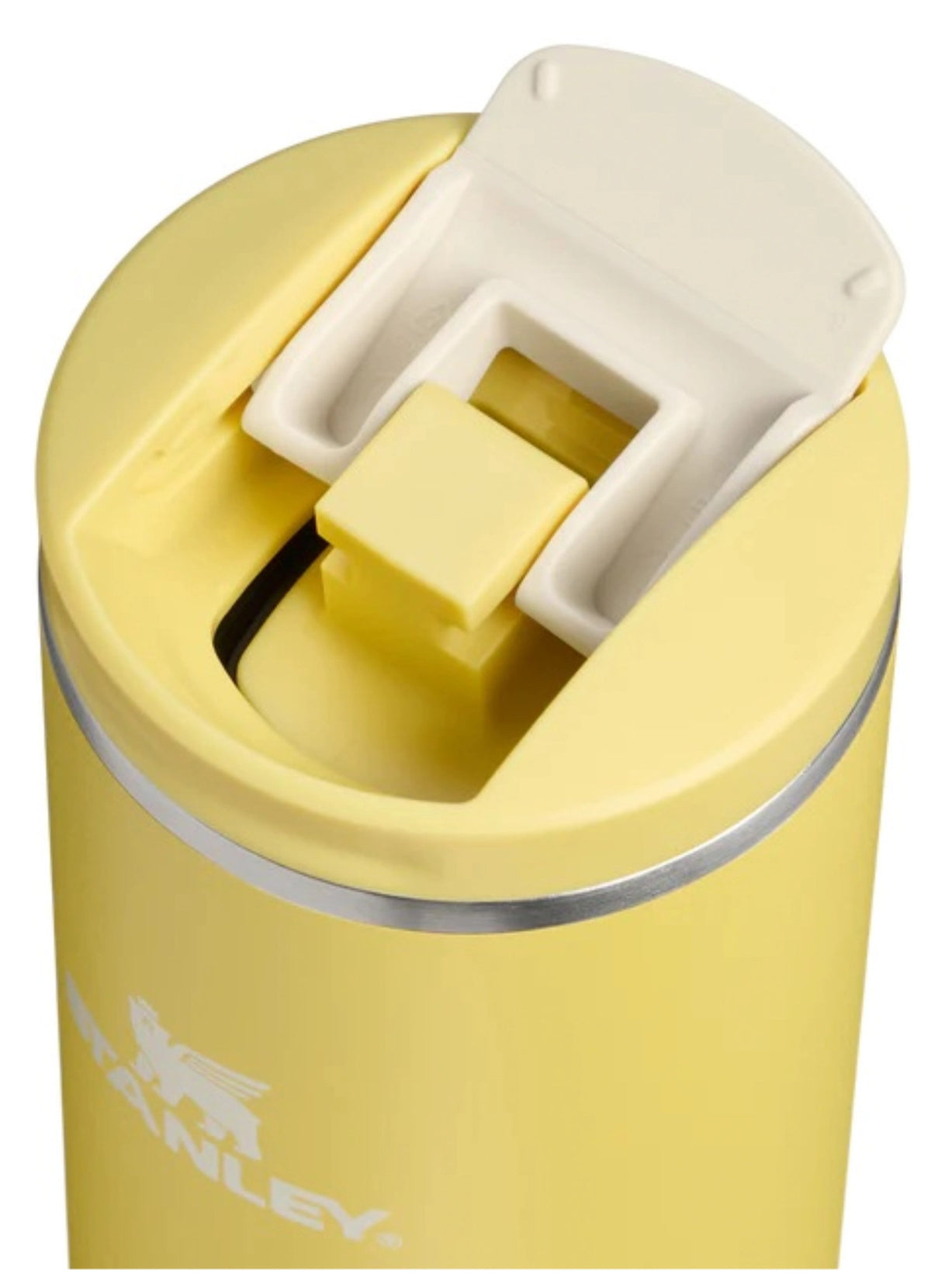Transit Fliptop Becher 0.47l daffodil in Gelb präsentiert im Onlineshop von KAQTU Design AG. Thermosflasche ist von Stanley