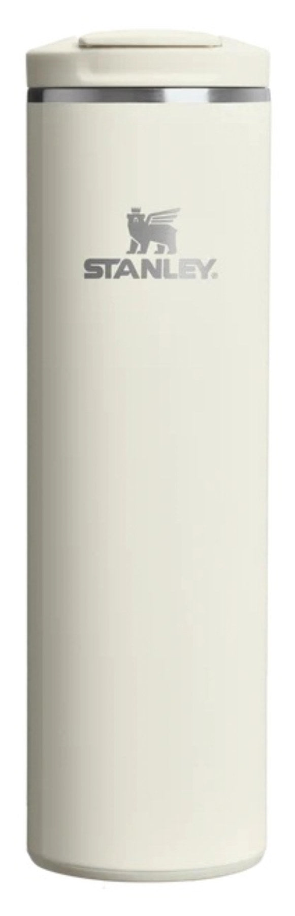 Transit FlipTop Becher 0.59l cream gloss in Blau präsentiert im Onlineshop von KAQTU Design AG. Thermosflasche ist von Stanley