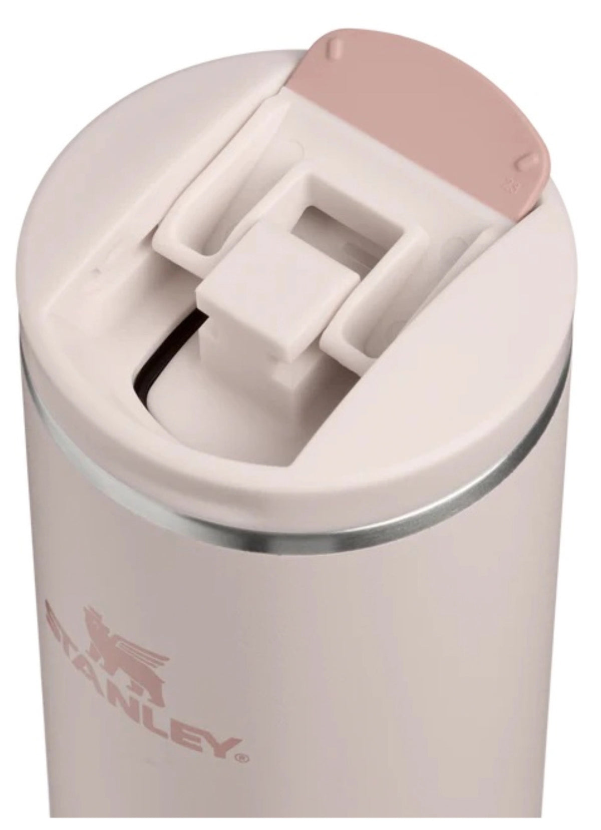 Transit Fliptop Becher 0.59l rose quartz in Pink präsentiert im Onlineshop von KAQTU Design AG. Thermosflasche ist von Stanley