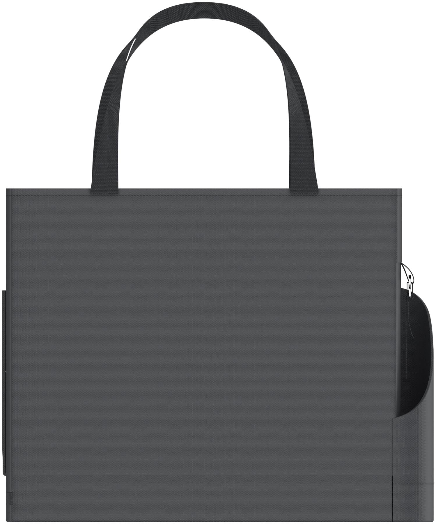 Schwarze Kühltasche Vitalize Macro Method Tote 26.1l von Stanley, ideal für Ausflüge und Picknicks, bietet stilvolle Funktionalität.