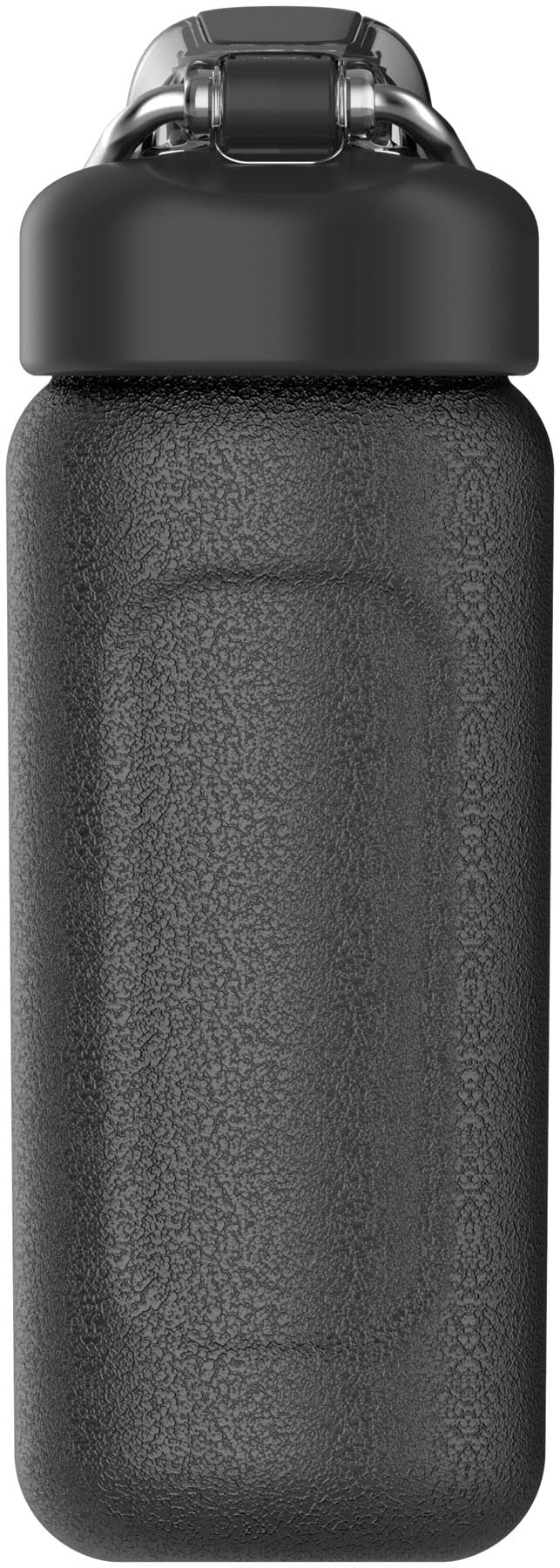 Elegante Wellspring Flasche in Hammertone Schwarz, 0.47l, ideal für unterwegs. Hochwertige Thermosflasche von Stanley für heiße und kalte Getränke.