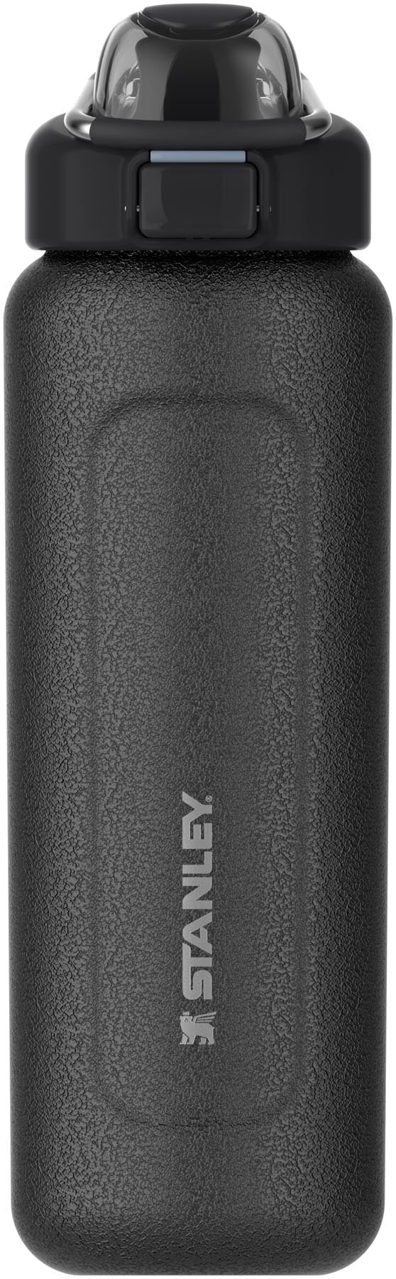 Wellspring Flasche 0.7l hammertone black in Schwarz präsentiert im Onlineshop von KAQTU Design AG. Aufbewahrungsbehälter ist von Stanley