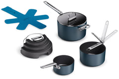 Set de 3 ustensiles de cuisson Space Stack antiadhésifs 15+19+23cm