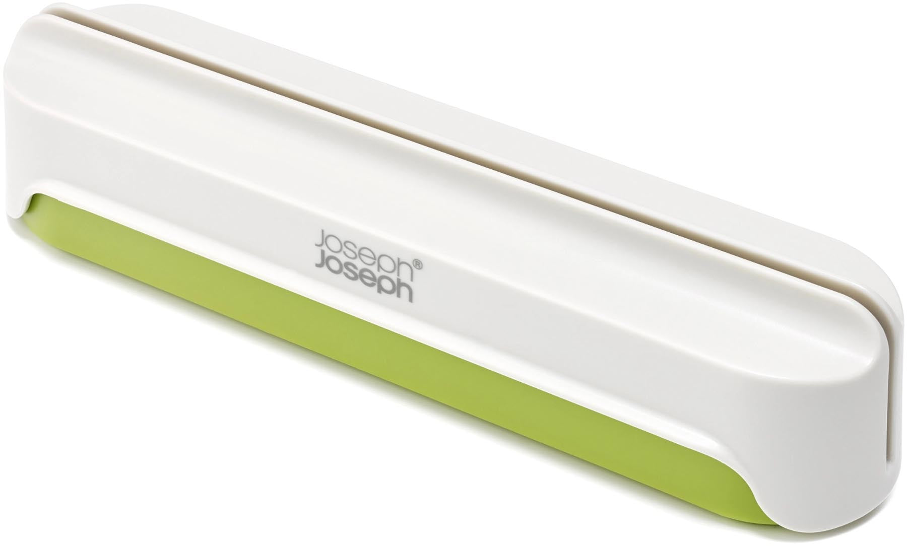 Halve-It Lebensmittel Schneidehilfe in Grün präsentiert im Onlineshop von KAQTU Design AG. Schneider und Stecher ist von Joseph Joseph