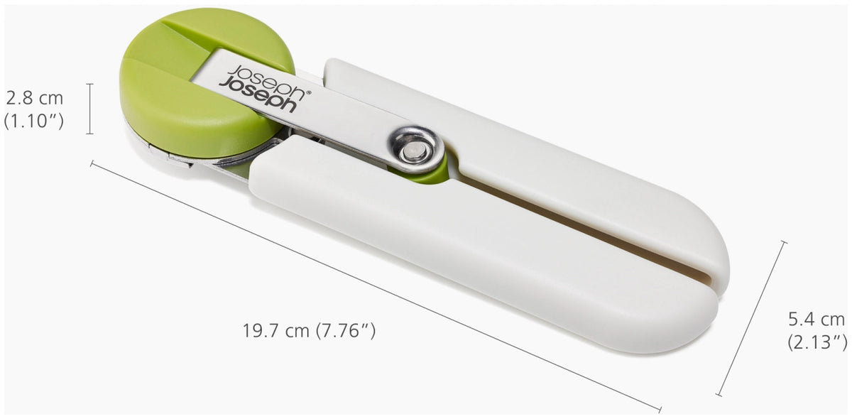 GoRound Dosenöffner rund in Grün präsentiert im Onlineshop von KAQTU Design AG. Dosenöffner ist von Joseph Joseph