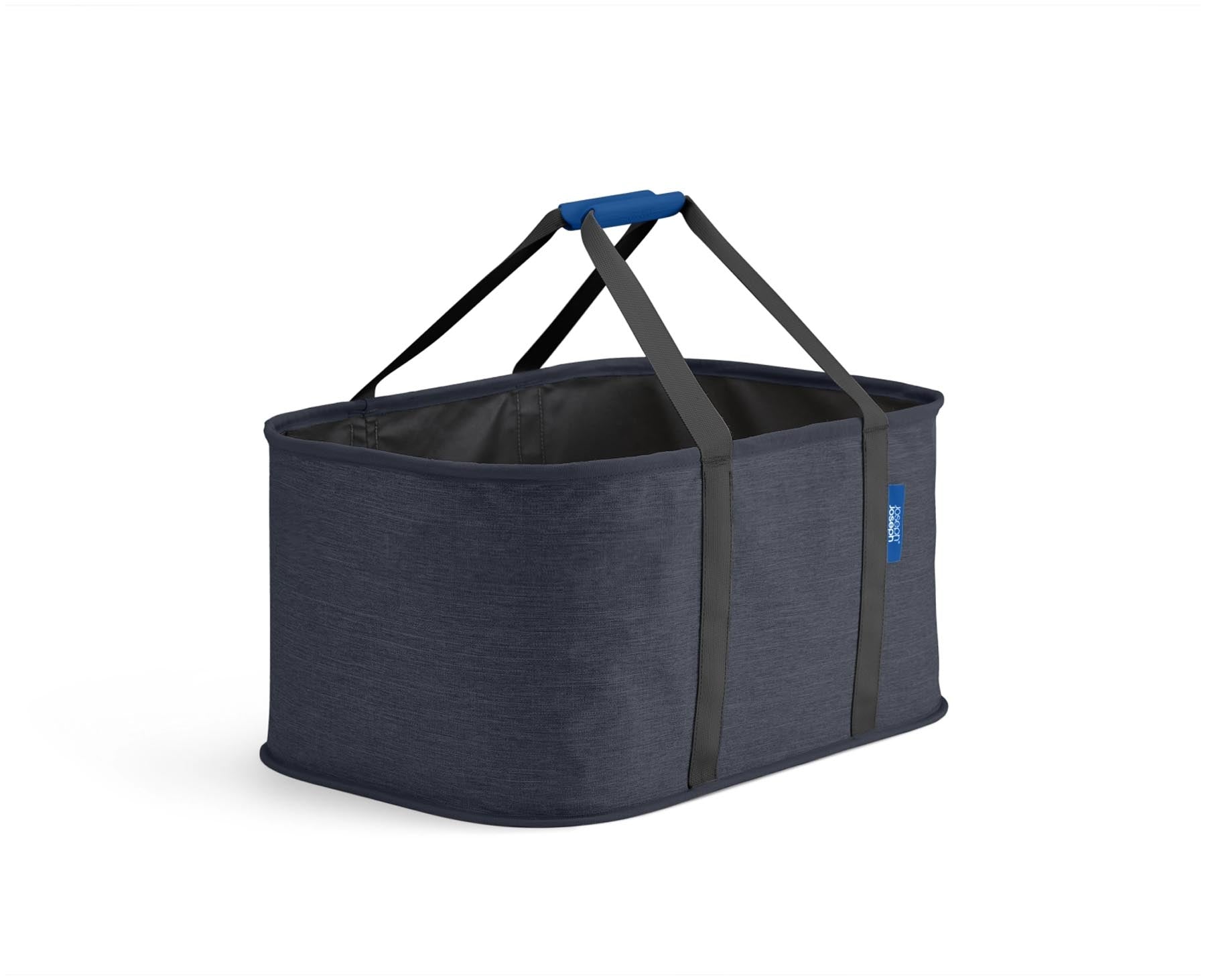 Hold-All Wäschekorb faltbar 35l carbon black in Schwarz präsentiert im Onlineshop von KAQTU Design AG. Wäschekorb ist von Joseph Joseph